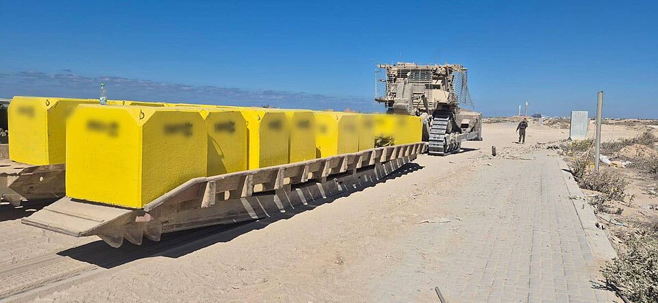 Mondoweiss – Israel’s military chief says the ‘Yellow Line’ dividing Gaza will be Israel’s new border. Palestinians say this is a ‘second Nakba.’